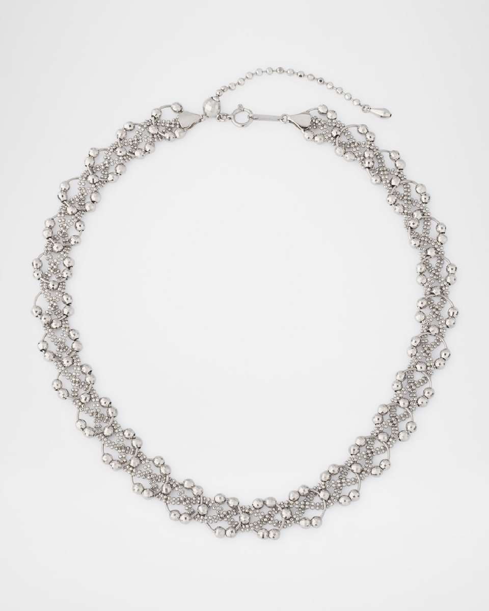 Platinum Cassiopeia Choker Necklace